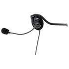 Наушники с микрофоном Hama NHS-P100 черный 2м накладные шейный обод (00139920) - Фото 4
