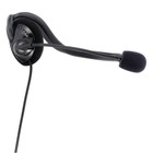 Наушники с микрофоном Hama NHS-P100 черный 2м накладные шейный обод (00139920) - Фото 5