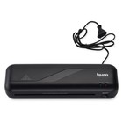 Ламинатор Buro BU-L286, 2 вала, A4, 70-125 мкм, 28 см/мин, ламинация фото, чёрный - Фото 2