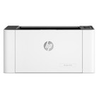 Принтер лазерный HP Laser 107w (4ZB78A) A4 WiFi белый - Фото 2