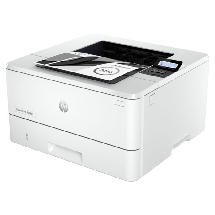 Принтер лазерный HP LaserJet Pro 4003dn (2Z609A) A4 Duplex Net белый - Фото 1
