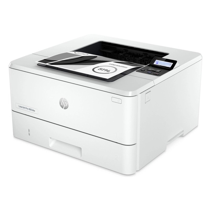 Принтер лазерный HP LaserJet Pro 4003dw (2Z610A) A4 Duplex Net WiFi белый - фото 1906589684