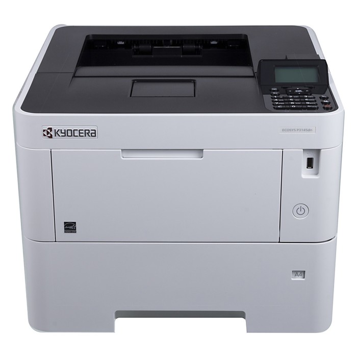 Принтер лазерный Kyocera P3145dn A4 Duplex Net белый (в комплекте: + картридж) - фото 1905127857