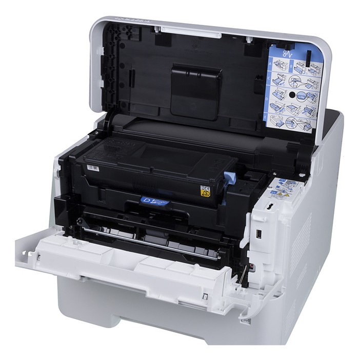 Принтер лазерный Kyocera P3145dn A4 Duplex Net белый (в комплекте: + картридж) - фото 1905127860
