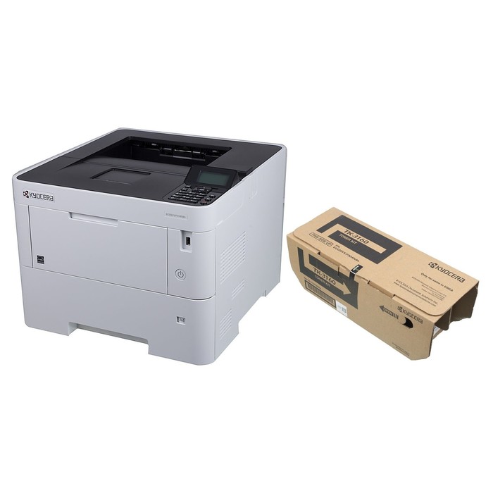 Принтер лазерный Kyocera P3145dn A4 Duplex Net белый (в комплекте: + картридж) - фото 1905127863
