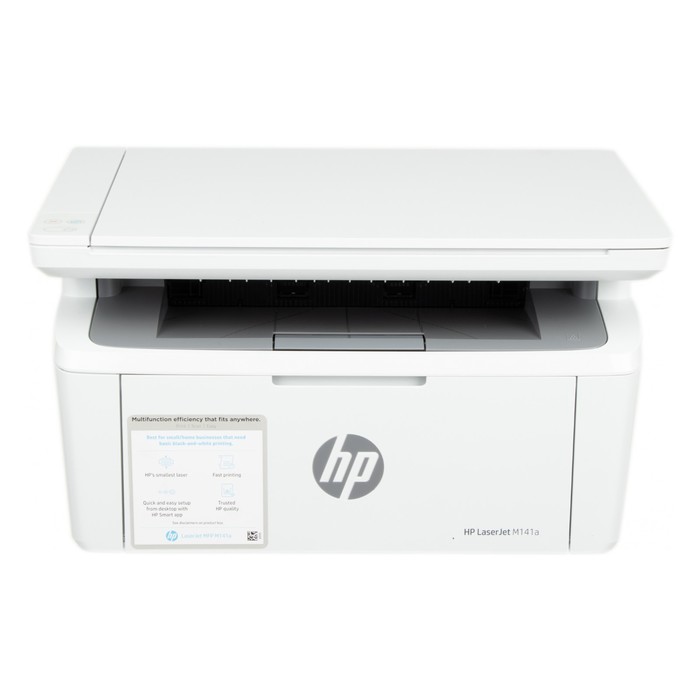 МФУ лазерный HP LaserJet M141a (7MD73A) A4, белый - Фото 1