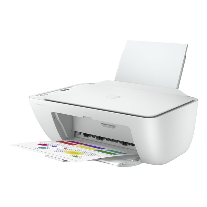 МФУ струйный HP DeskJet 2710 (5AR83B) A4 WiFi белый - фото 51529175