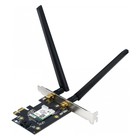 Сетевой адаптер Wi-Fi + Bluetooth Asus PCE-AXE5400 AXE5400 PCI Express x1 (ант.внеш.съем) 2   103392 - Фото 2