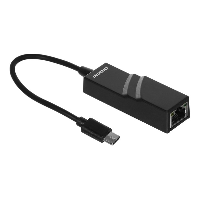 Сетевой адаптер Fast Ethernet Digma D-USBC-LAN100 USB Type-C (упак.:1шт) - фото 51529213