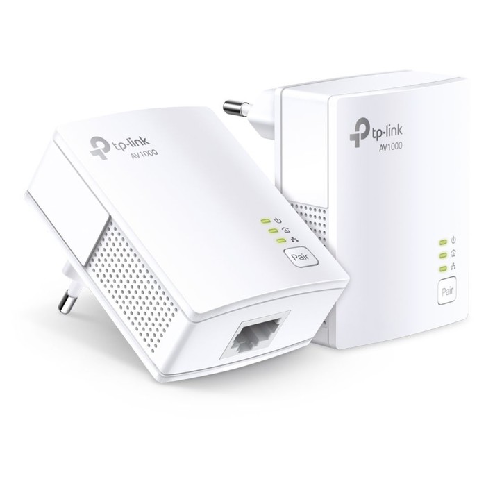 Сетевой адаптер Powerline TP-Link TL-PA7017 KIT AV1000 Gigabit Ethernet (упак.:2шт)