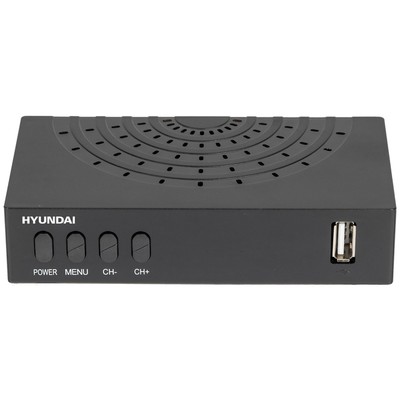 Ресивер DVB-T2 Hyundai H-DVB440, чёрный