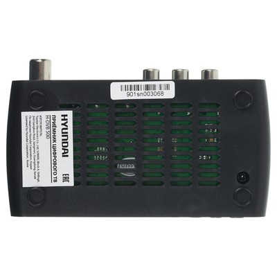 Ресивер DVB-T2 Hyundai H-DVB500, чёрный