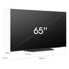 Телевизор OLED Hisense 65" 65A85H черный 4K Ultra HD 120Hz DVB-T DVB-T2 DVB-C DVB-S DVB-S2   1033933 - Фото 10