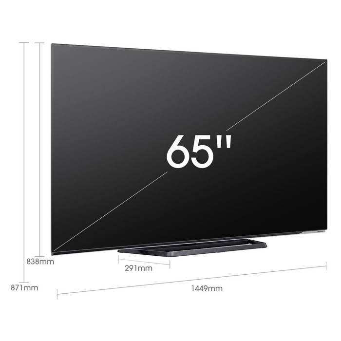 Телевизор OLED Hisense 65" 65A85H черный 4K Ultra HD 120Hz DVB-T DVB-T2 DVB-C DVB-S DVB-S2   1033933 - фото 51541371