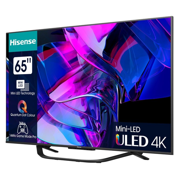 Телевизор QLED Hisense 65" 65U7KQ черный/черный 4K Ultra HD 120Hz DVB-T DVB-T2 DVB-C DVB-S   1033933 - фото 51610285