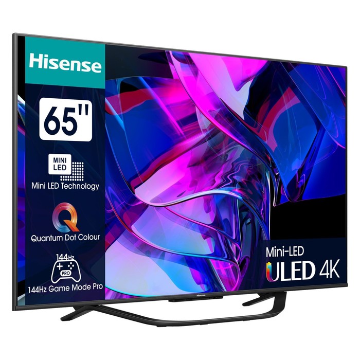 Телевизор QLED Hisense 65" 65U7KQ черный/черный 4K Ultra HD 120Hz DVB-T DVB-T2 DVB-C DVB-S   1033933 - фото 51610286