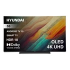 Телевизор OLED Hyundai 55" H-LED55OBU7700 Android TV Frameless черный/черный 4K Ultra HD 12 - фото 8522746