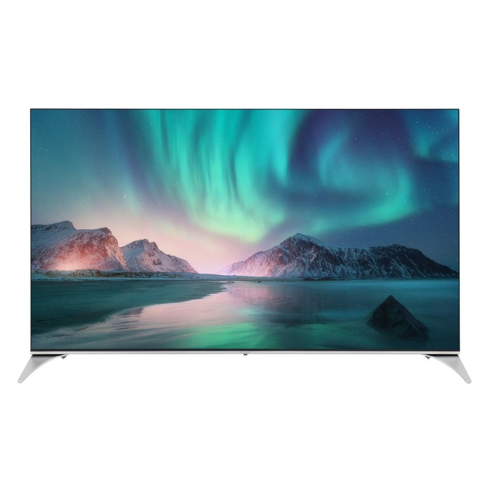 Телевизор QLED Hyundai 65" H-LED65QBU7500 Android TV Frameless черный 4K Ultra HD 60Hz DVB-   103393 - фото 51606723