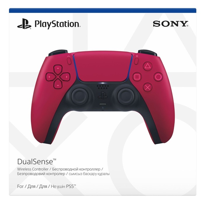 Геймпад Беспроводной PlayStation DualSense красный для: PlayStation 5 (CFI-ZCT1W) - фото 51582978