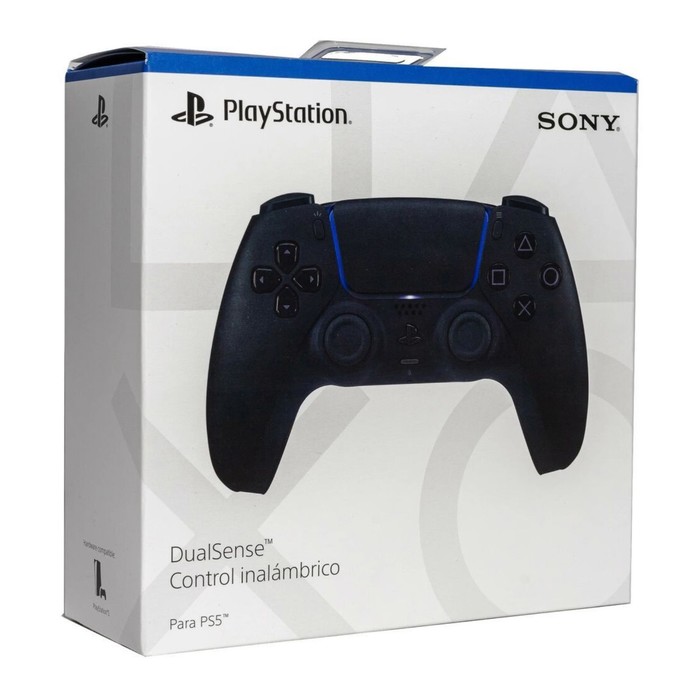 Геймпад Беспроводной PlayStation DualSense черный для: PlayStation 5 (CFI-ZCT1NA) - фото 51529522