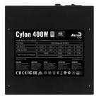 Блок питания Aerocool ATX 400W CYLON 400 80+ (20+4pin) APFC 120mm fan color 4xSATA RTL - фото 51529572