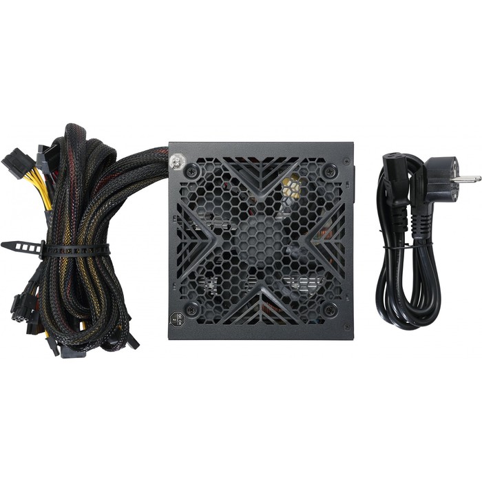 Блок питания Formula ATX 650W MONZA VL-650APB-85 80+ bronze (20+4pin) APFC 120mm fan 7xSATA - фото 51529589