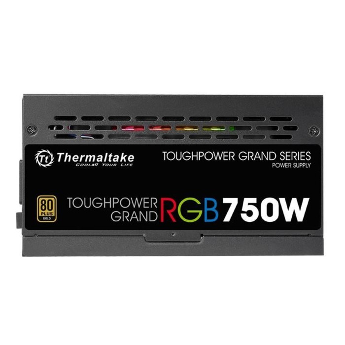 Блок питания Thermaltake ATX 750W Toughpower Grand RGB 80+ gold 24pin APFC 140mm fan color   1033950 - фото 51529628