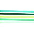 Набор лент для творчества "Зелёные соты" 5 лент намотка 1 метр - Фото 2