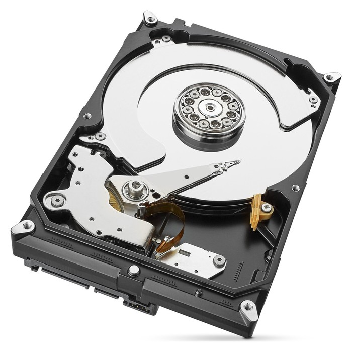 Жесткий диск Seagate SATA-III 4TB ST4000VX015 Surveillance Skyhawk (5900rpm) 256Mb 3.5" - фото 51529646