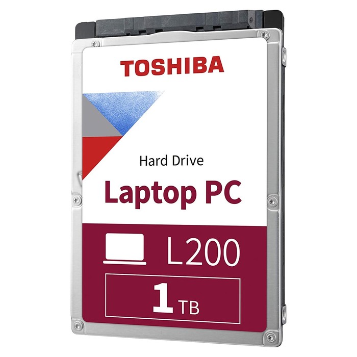 Жесткий диск Toshiba SATA-III 1TB HDWL110UZSVA Notebook L200 Slim (5400rpm) 128Mb 2.5" - фото 51540260