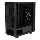 Корпус Hiper BH33 черный без БП ATX 3x120mm 2x140mm 1xUSB2.0 1xUSB3.0 audio bott PSU - Фото 4