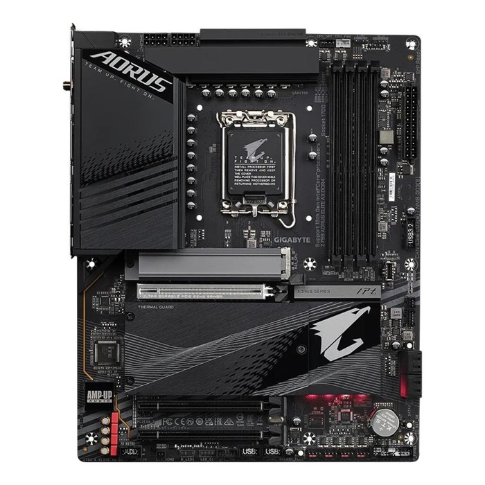 Материнская плата Gigabyte Z790 AORUS ELITE AX DDR4 Soc-1700 Intel Z790 4xDDR4 ATX AC`97 8c   103396 - фото 51541426