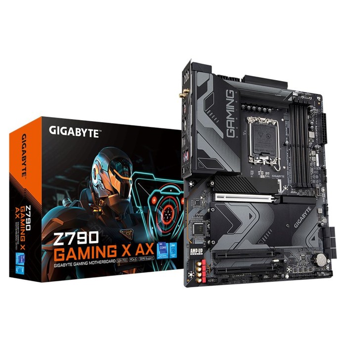 Материнская плата Gigabyte Z790 GAMING X AX Soc-1700 Intel Z790 4xDDR5 ATX AC`97 8ch(7.1) 2   103396 - фото 51529771