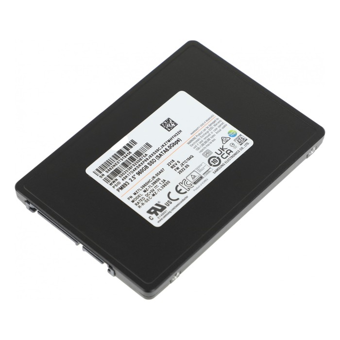 Накопитель SSD Samsung SATA III 960GB MZ7L3960HCJR-00A07 PM893 2.5" 1 DWPD OEM - фото 51529815