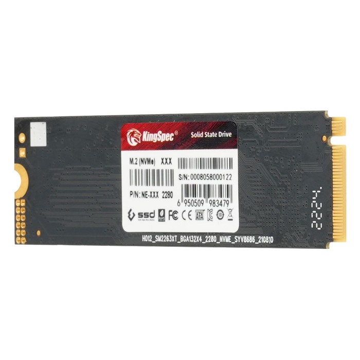 Накопитель SSD Kingspec PCIe 3.0 x4 2TB NE-2TB M.2 2280 - фото 51529858