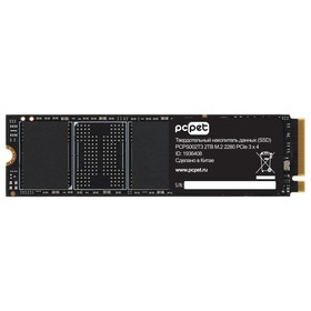 Накопитель SSD PC Pet PCIe 3.0 x4 2TB PCPS002T3 M.2 2280 OEM