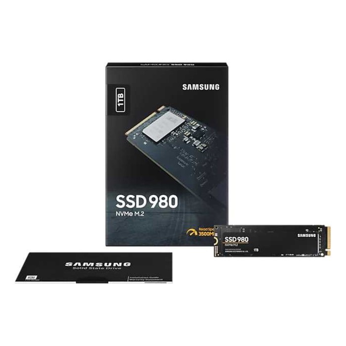 Накопитель SSD Samsung PCIe 3.0 x4 1TB MZ-V8V1T0BW 980 M.2 2280 - фото 51606074