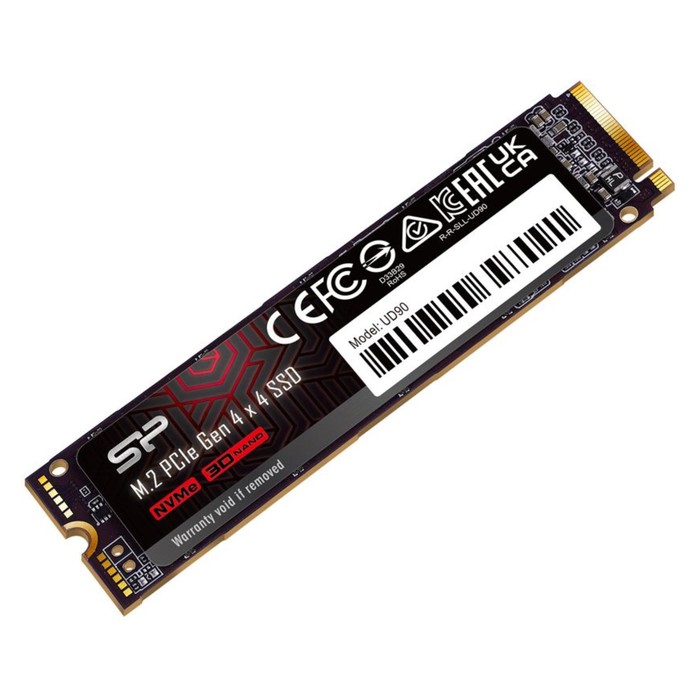 Накопитель SSD Silicon Power PCIe 4.0 x4 1TB SP01KGBP44UD9005 M-Series UD90 M.2 2280 - фото 51529887