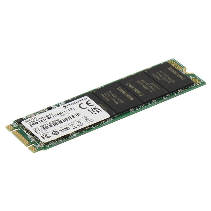 Накопитель SSD Transcend SATA III 500GB TS500GMTS825S 825S M.2 2280 0.3 DWPD - фото 51529891