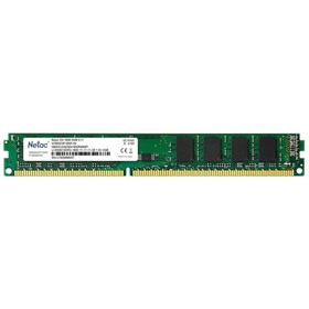 Память DDR3 4GB 1600MHz Netac NTBSD3P16SP-04 Basic RTL PC3-12800 CL11 DIMM 240-pin 1.5В Ret   103397