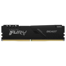 Память DDR4 16GB 2666MHz Kingston KF426C16BB1/16 Fury Beast Black RTL Gaming PC4-21300 CL16   103397