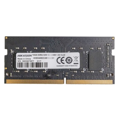 Память DDR4 8GB 3200MHz Hikvision HKED4082CAB1G4ZB1/8G RTL PC4-25600 CL22 SO-DIMM 260-pin 1   103397