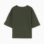 Футболка детская MINAKU, хаки, рост 98 см - фото 60026203