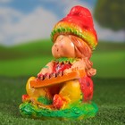 Садовая фигура "Клубничка со счетами" 12х12х20см - Фото 5