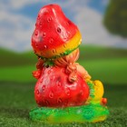 Садовая фигура "Клубничка со счетами" 12х12х20см - Фото 6