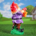 Садовая фигура "Гном с фонариком" 18х21х38см МИКС - Фото 3