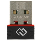 Сетевой адаптер Wi-Fi Digma DWA-N150C N150 USB 2.0 (ант.внутр.) 1ант. (упак.:1шт) - Фото 1