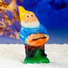 Садовая фигура "Гном с деньгами" 10х15х17см  микс - Фото 7