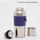 Термос Magistro, 600 мл, h=22.6 см, с ситом и термометром, нержавеющая сталь - Фото 3