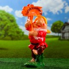 Садовая фигура "Гном с табличкой" 20х25х50см микс - Фото 4
